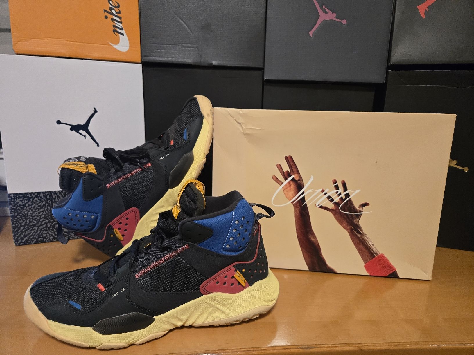Jordan Scarpe da uomo: Jordan Delta Mid Union Off Noir – Nuovo (secondo la descrizione) da Winterthur venduto da SneakersLeo