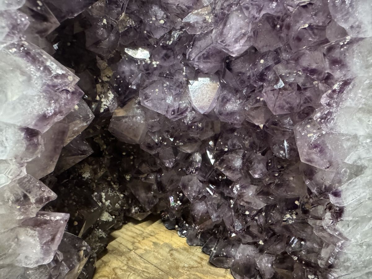 Minerali & Pietre curative: Amethyst Drusen Paar – Usato da Aathal-Seegräben venduto da Romeo8607 3