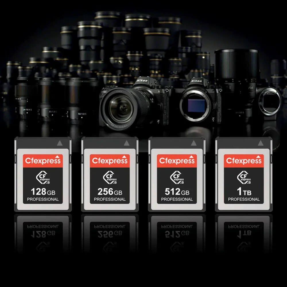 Schede di memoria: CFexpress Typ B 128 GB CFE-Speicherkarte XQD – Nuovo e nell'imballaggio originale da Unterägeri venduto da RmOnline 1