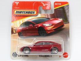 Matchbox Tesla Model 3 neu