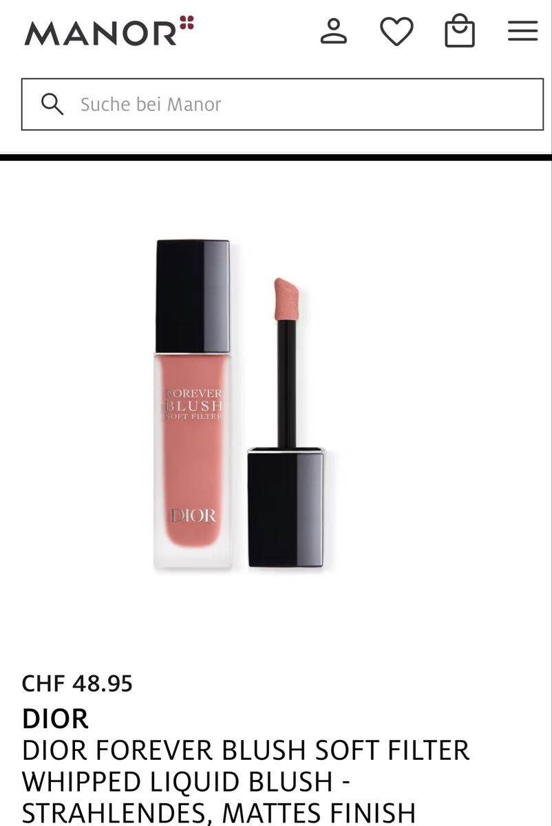 Dior Make-up: Dior Forever Blush 01 Petal, – Usato da Baden venduto da Tiffany6878 3