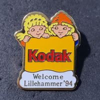 W371 - Pin Olympiade Olympic Games Lillehammer 1994 Kodak