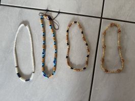 Halsketten Set, 4 Stück