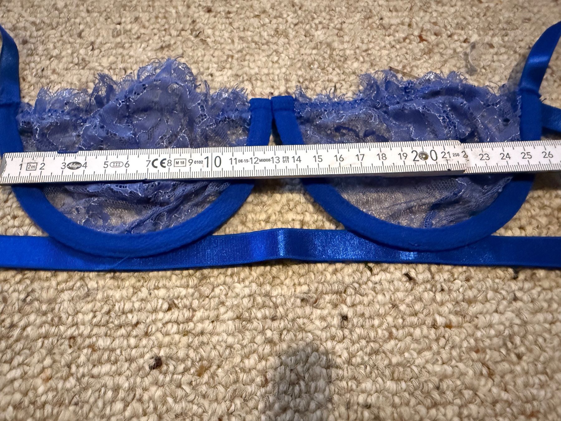 Autres dessous: Dessous-Set BH & String Blau Spitze Gr. ca. 75B – D'occasion à Hundwil par Sandysan1702 6