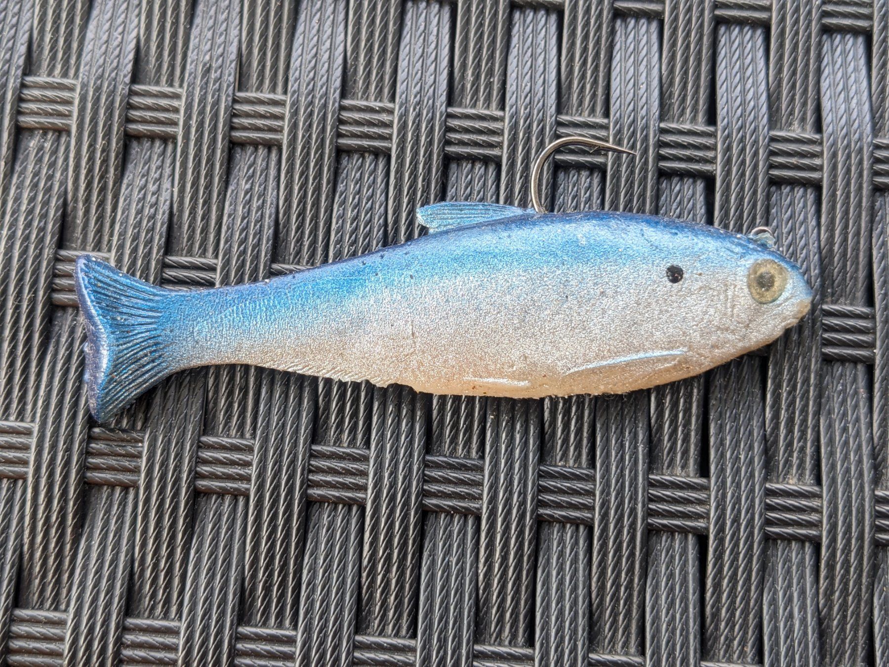 Esche: Huddleston Shad 4.5" (10cm gemessen) – Usato da Wil SG venduto da RoyalFizz