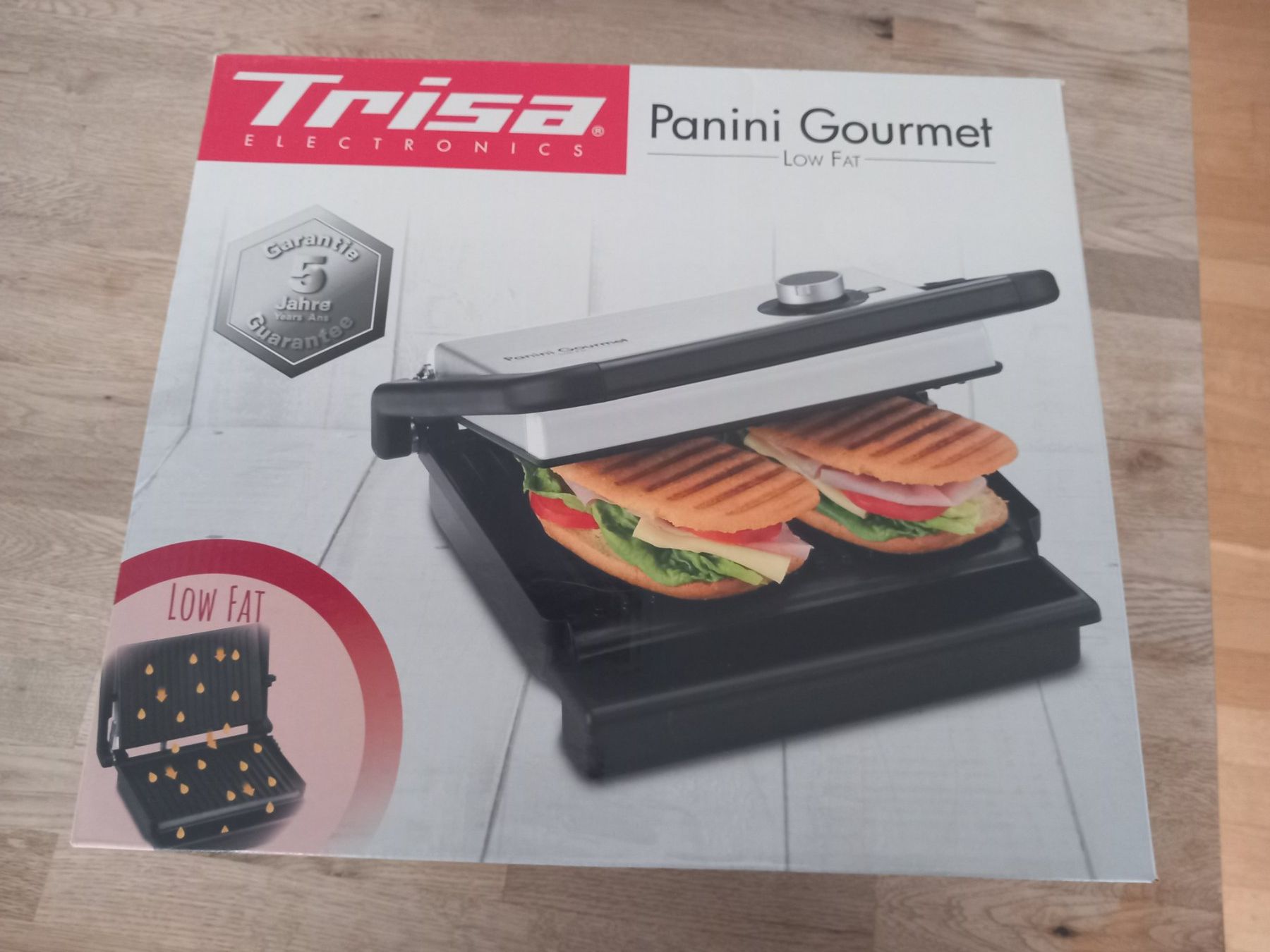 Elettrodomestici da cucina: Panini Gourmet Grill von Trisa – Nuovo e nell'imballaggio originale da Thun venduto da Beas-Allerlei