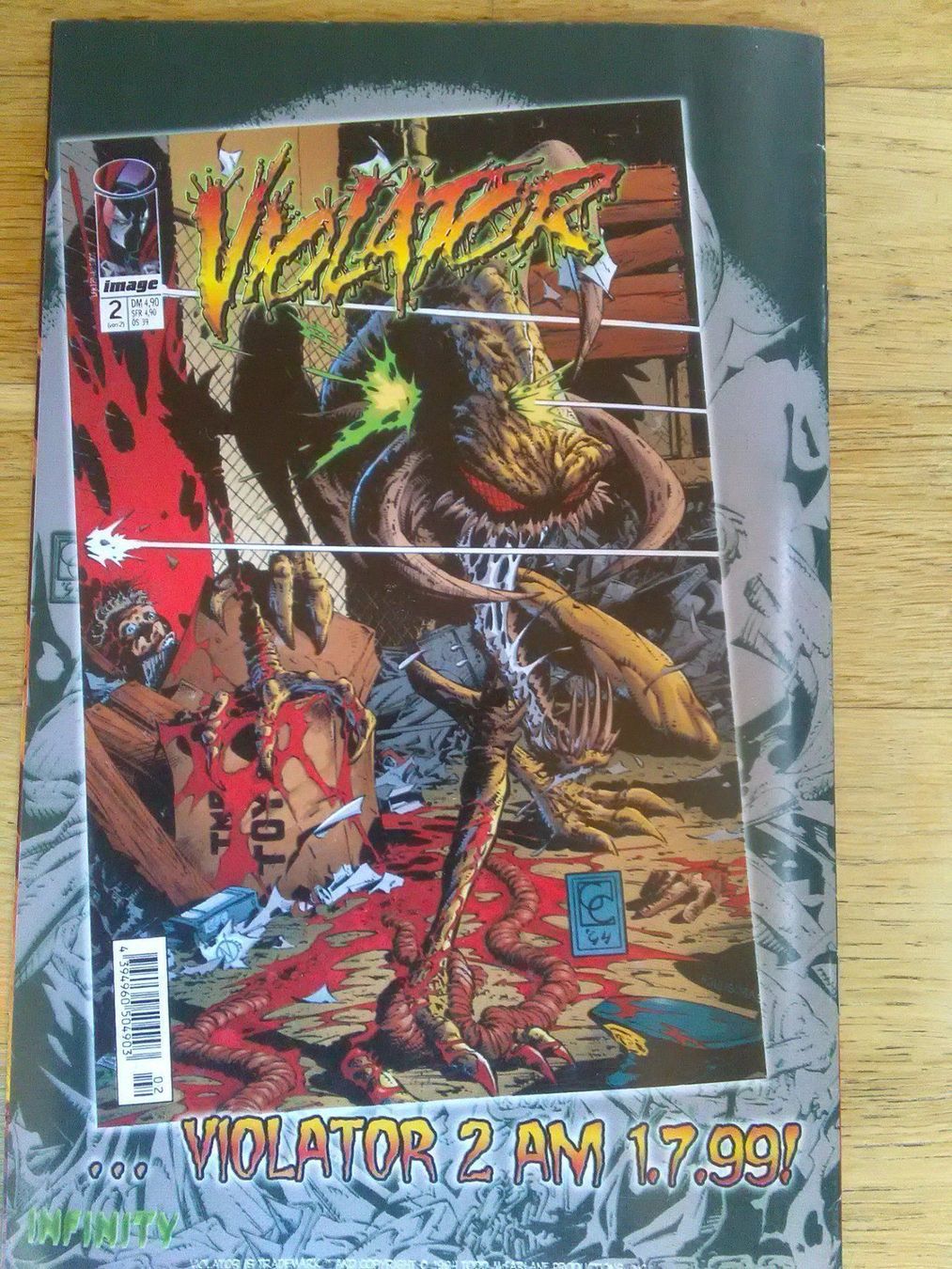 Fumetti: Violator #1 -  (The World Part 1 + 2) – Usato da St.Galllen venduto da elkaphone 6