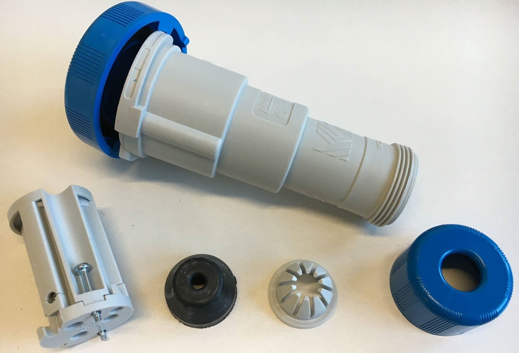 Spine: Stecker Kühlung Kühlanhängerstecker CEE – Nuovo (secondo la descrizione) da Elsau venduto da mietlift 2