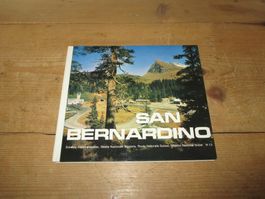 San Bernardino Schweizer Nationalstrasse N13 1967