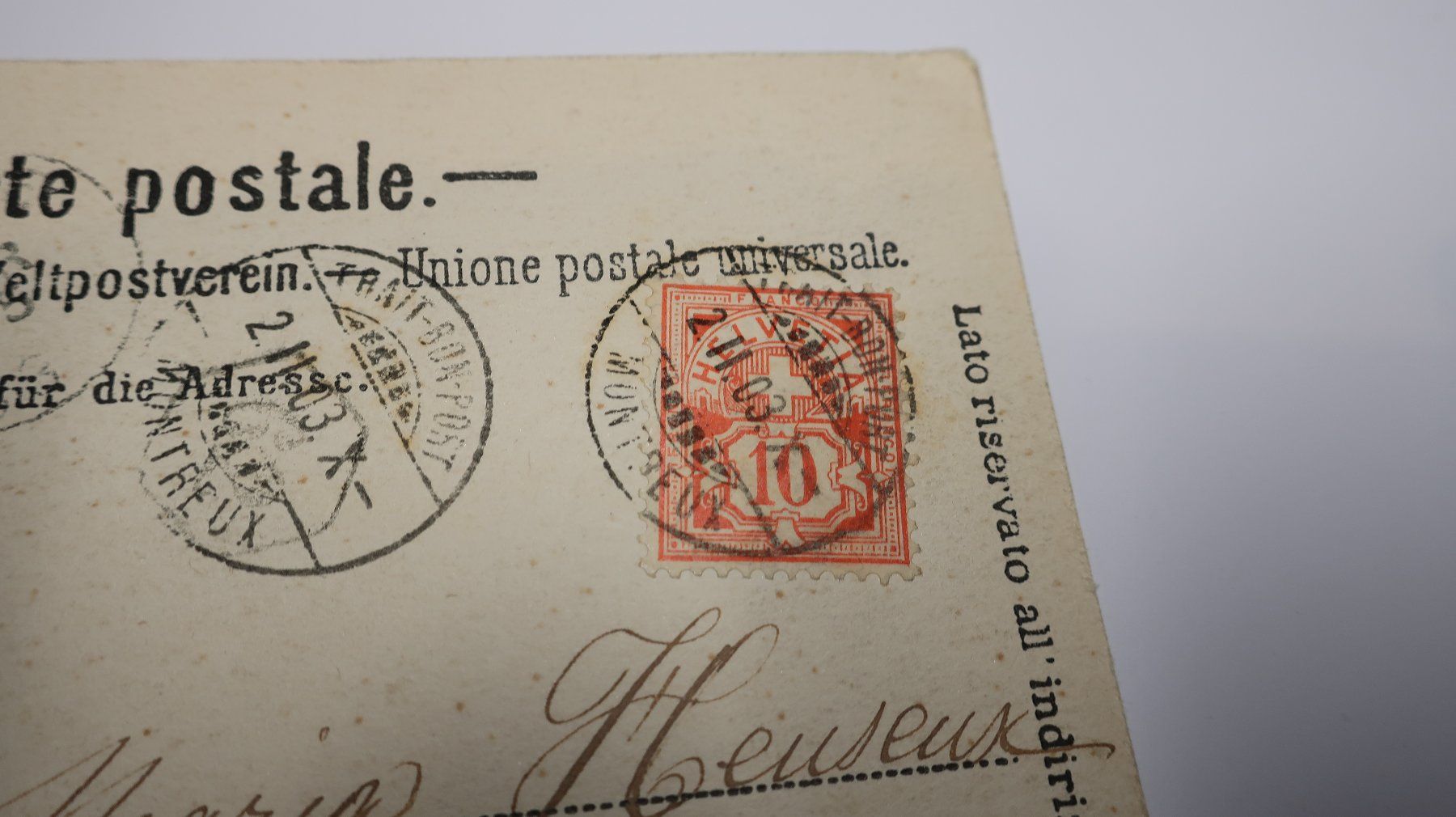 Cartoline postali: Montreux - quai de Vernex – Usato da Cormoret venduto da Pascalll2001 3