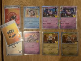 30th Pokemon Karten
