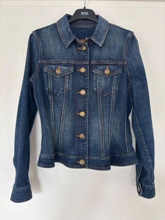 BURBERRY  Jeansjacke tailliert , elastisch 34