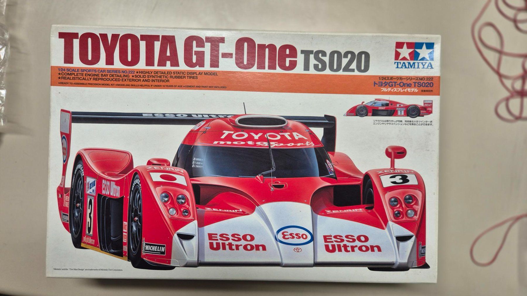 Tamiya Modellini d'auto: Toyota GT-One TS020 – Nuovo (secondo la descrizione) da Wettingen venduto da Mmarb