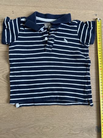Poloshirt Gr 80 gestreift