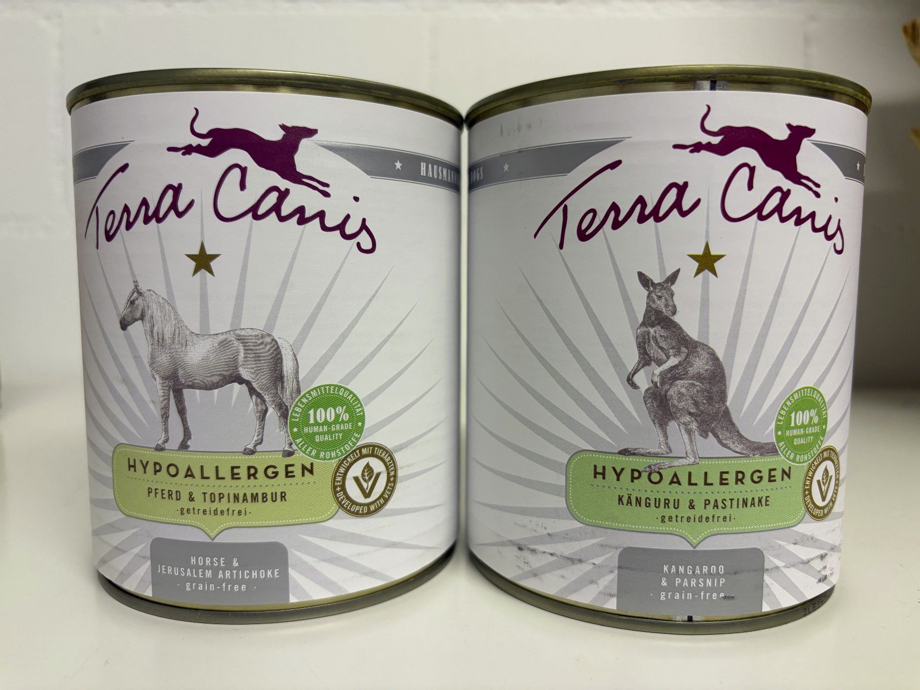 Futter: TerraCanis Hunde-Nassfutter Hypoallergen – Gebraucht aus Hirzel von Orabanda