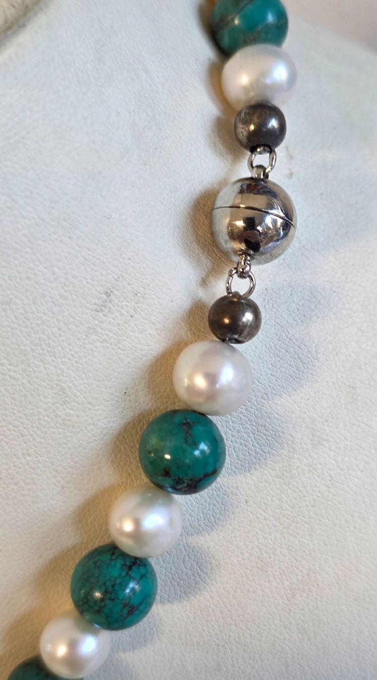 Catenine: Halskette Perlen und Malachit mit Armband – Nuovo (secondo la descrizione) da Zürich venduto da ben_mn5h 4