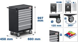 BGS Werkstattwagen 7 Schubladen