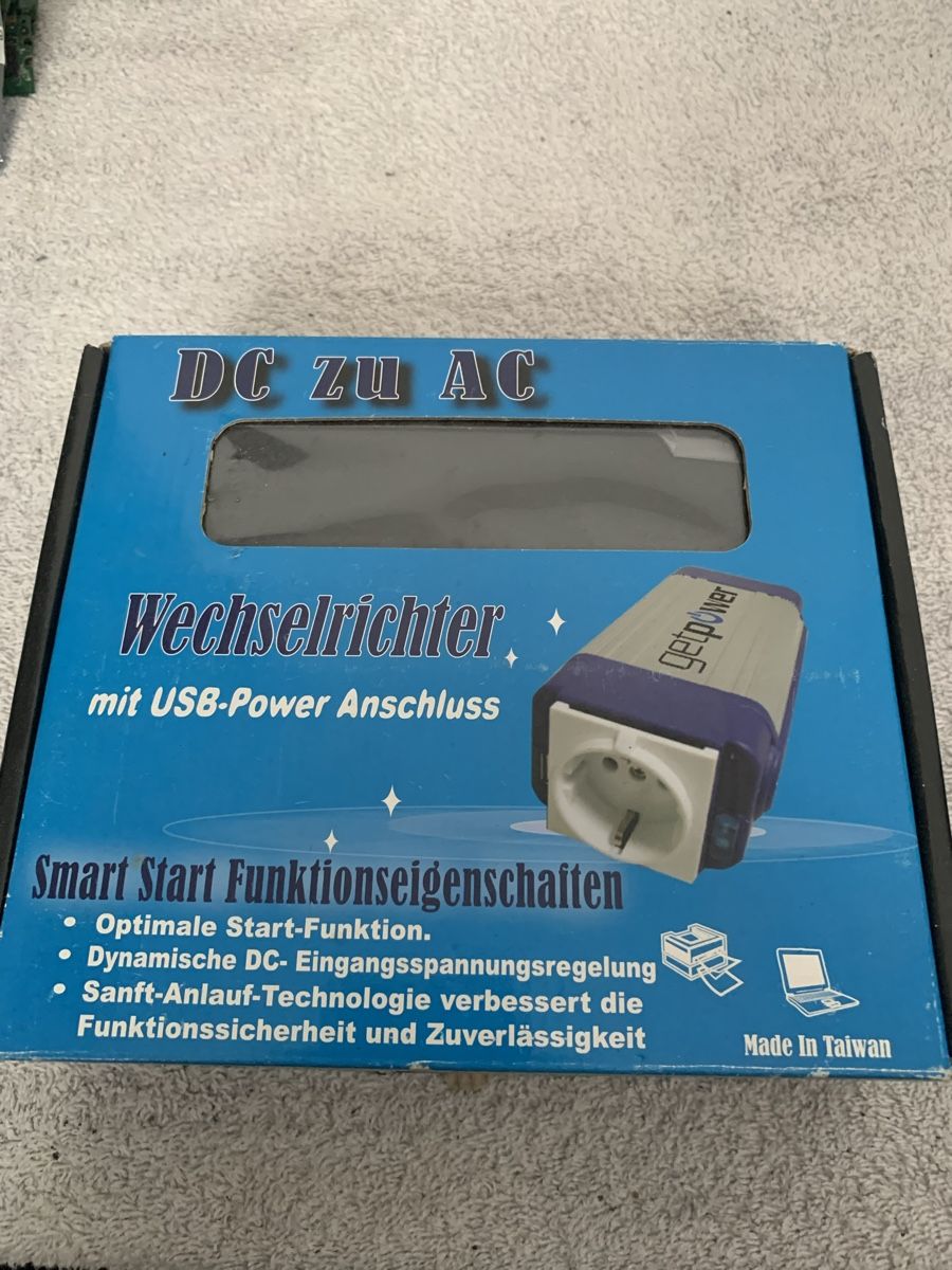 Onduleurs: Wechselrichter 350W mit USB, Camping Strom – Neuf avec emballage d'origine à Schaan par fiu_czw9