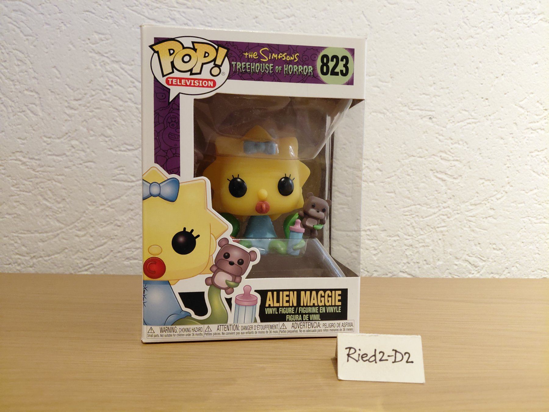 Funko Statuette: Funko Pop! The Simpsons Alien Maggie – Usato da La Chaux-de-Fonds venduto da Ried2-D2