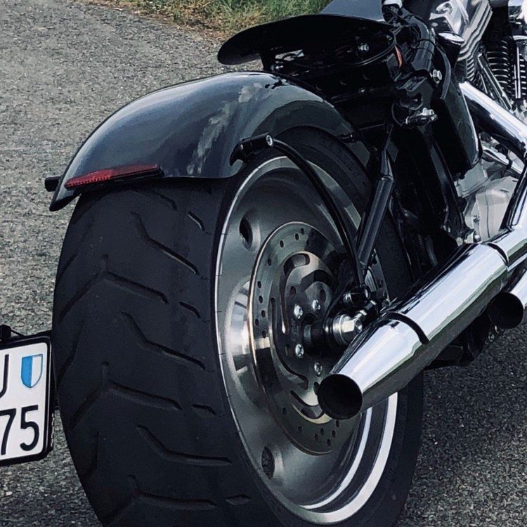 Heckfender 200mm Harley Softail (Gebraucht) In Ermensee Für CHF 12