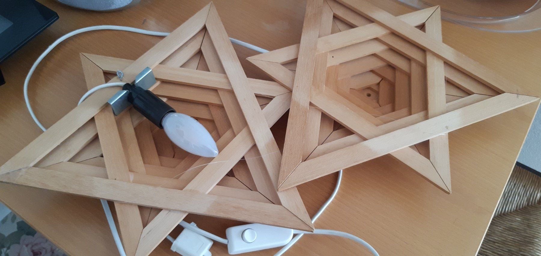 Alle Dekorationen: Holzstern , Handwerkskunst – Gebraucht aus Abtwil SG von abtwiler 1
