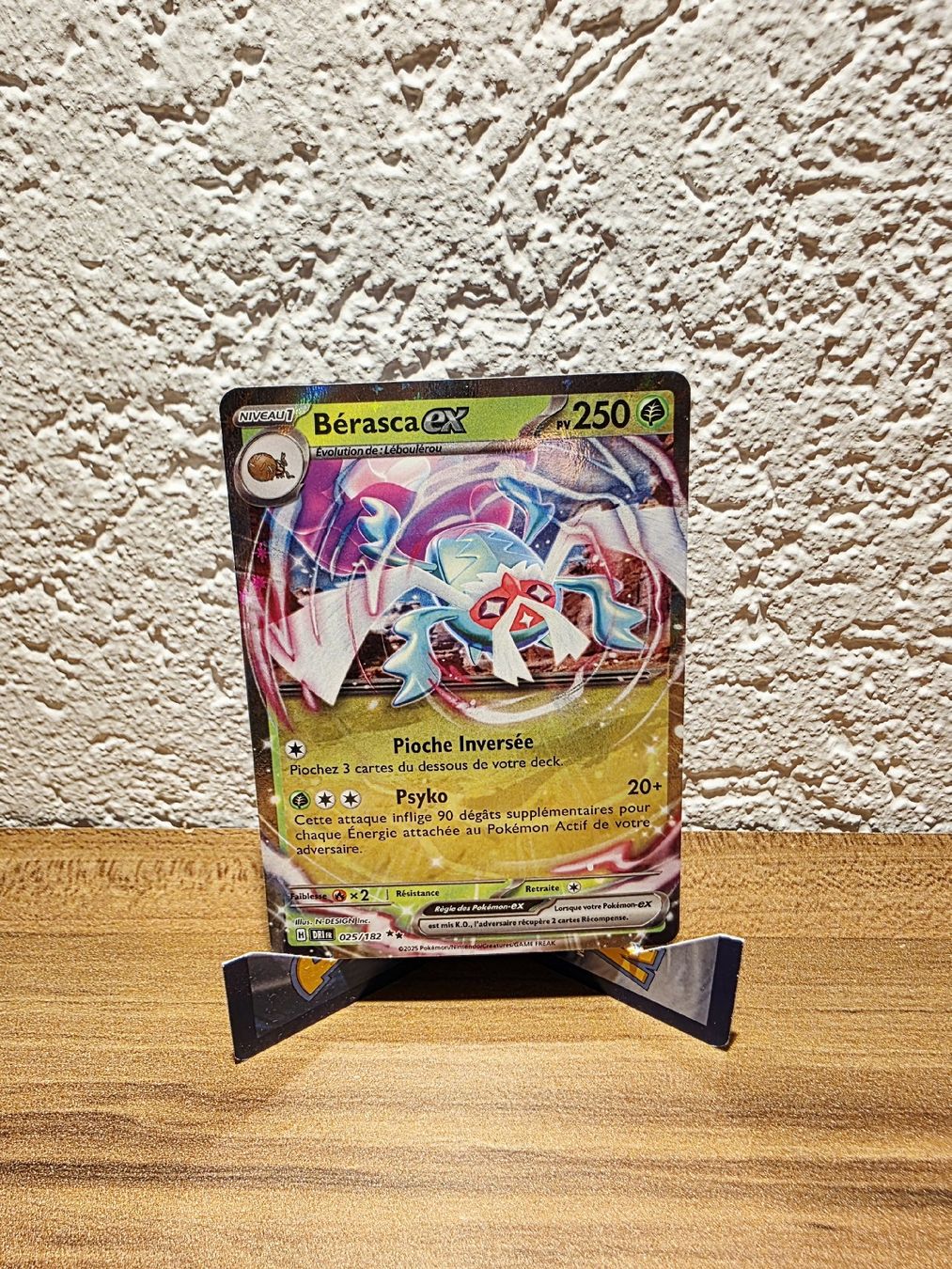 Pokémon Cartes à collectionner: Bérasca EX 025/182 Rivalités Destinées  – Neuf (Voir description) à Turin (Salins) par Meeelll01