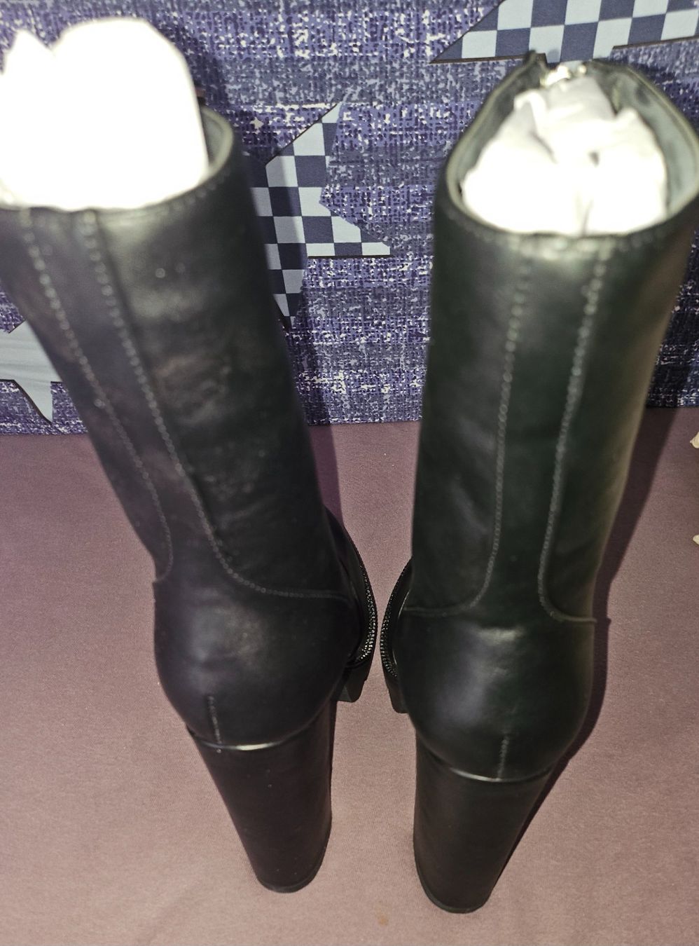 Damenschuhe: Elegante Stiefel Schwarz - NEU – Neu und originalverpackt aus Thun von Shame 3