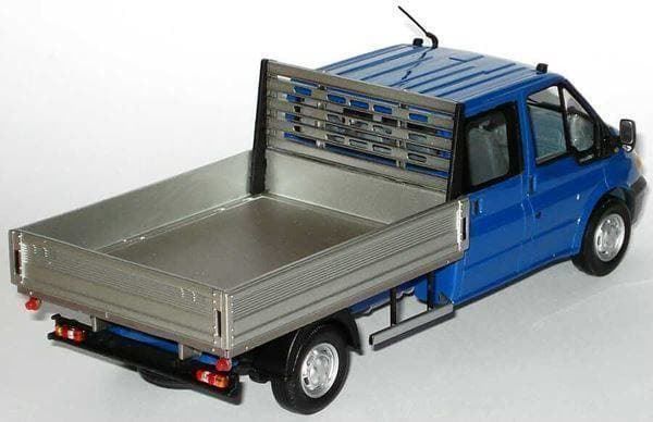 Ford Modellini d'auto: Ford Transit MK V Doppelkabine Pritsche 2000-2005 blau / – Nuovo e nell'imballaggio originale da Gerlafingen venduto da espero88 2