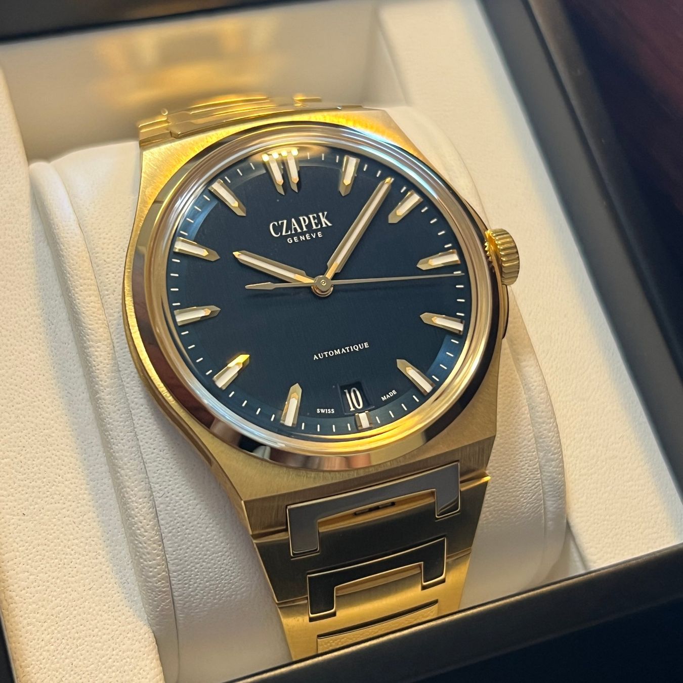 Orologi: Czapek Antarctique Mount Erebus Aqua Blue Full Set 2N-DEEP – Usato da Carouge GE venduto da Watchaser 1