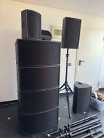 Lambda Labs Profi-PA-Komplettanlage | 4 Subwoofer + 4 Tops