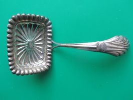 Antiker Zuckerstreuer-19 Jhdt.-Silber