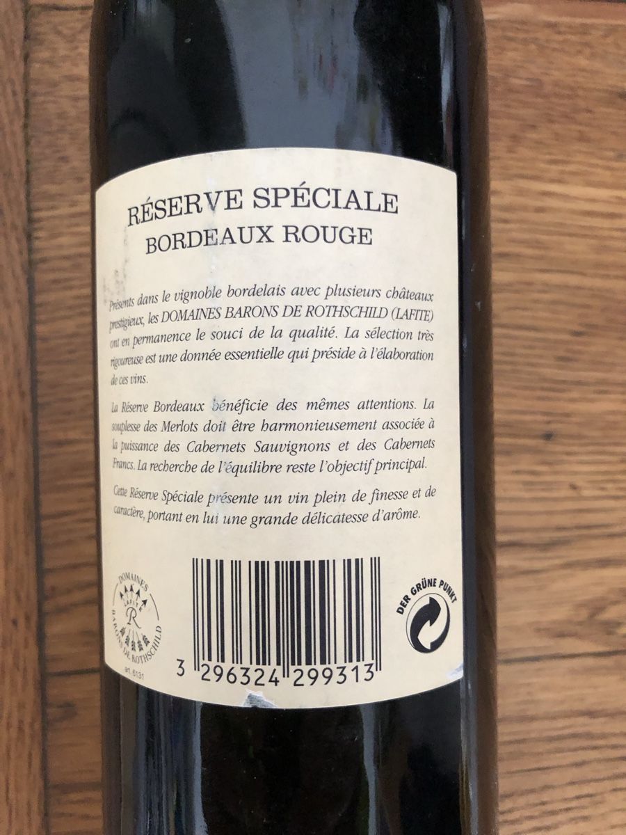 Lafite Rothschild Vino: Chateaux Lafite / Rothschild – Nuovo e nell'imballaggio originale da Ibach venduto da Luponobile 2