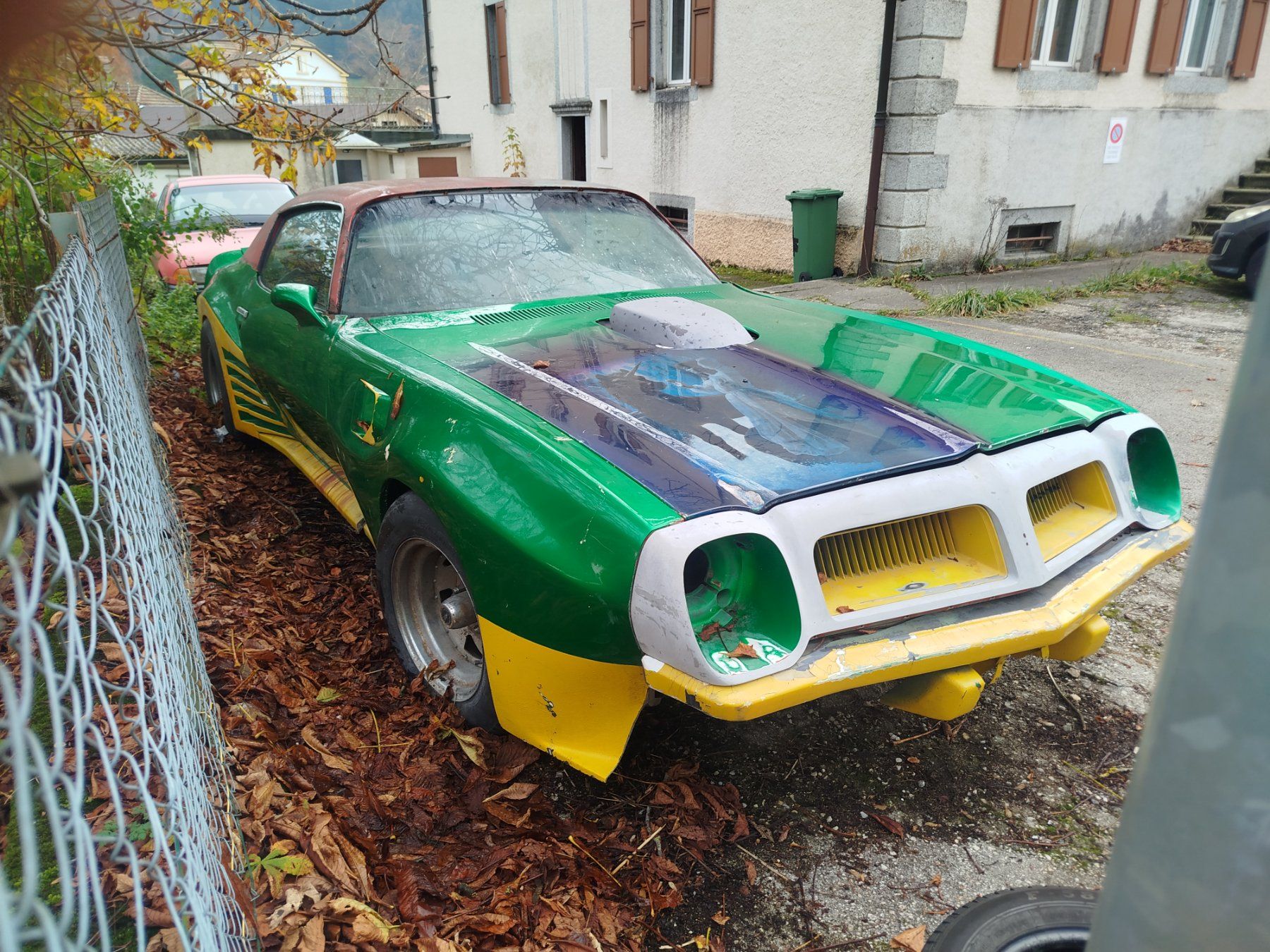 Pontiac Automobili: Pontiac Firebird TransAm 455 1974 – Usato da Savagnier venduto da Botteron_Recycling 1