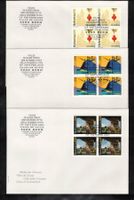 1996 FDC 4er  Sondermarke Städte der Schweiz