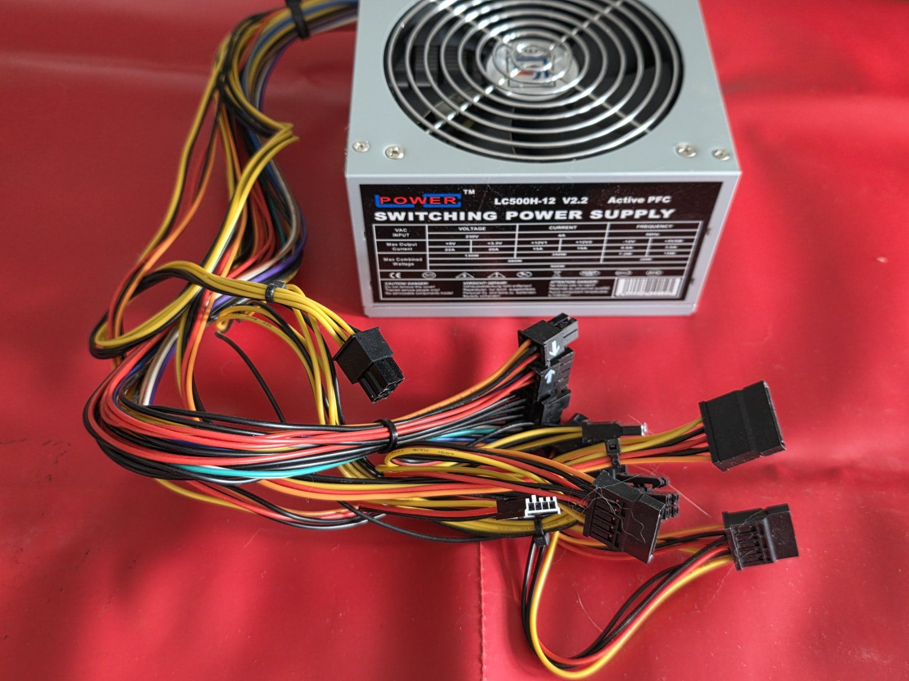 Componenti elettronici: 5x 500W ATX Power Supply - gebraucht, ungetested – Usato da Müllheim Dorf venduto da paped 3