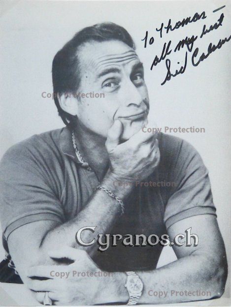 Autografi: Sid Caesar (1922-2014) Schauspieler - Autogramm – Usato da Dietikon venduto da immortal-stars