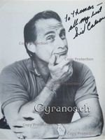 Sid Caesar (1922-2014) Schauspieler - Autogramm