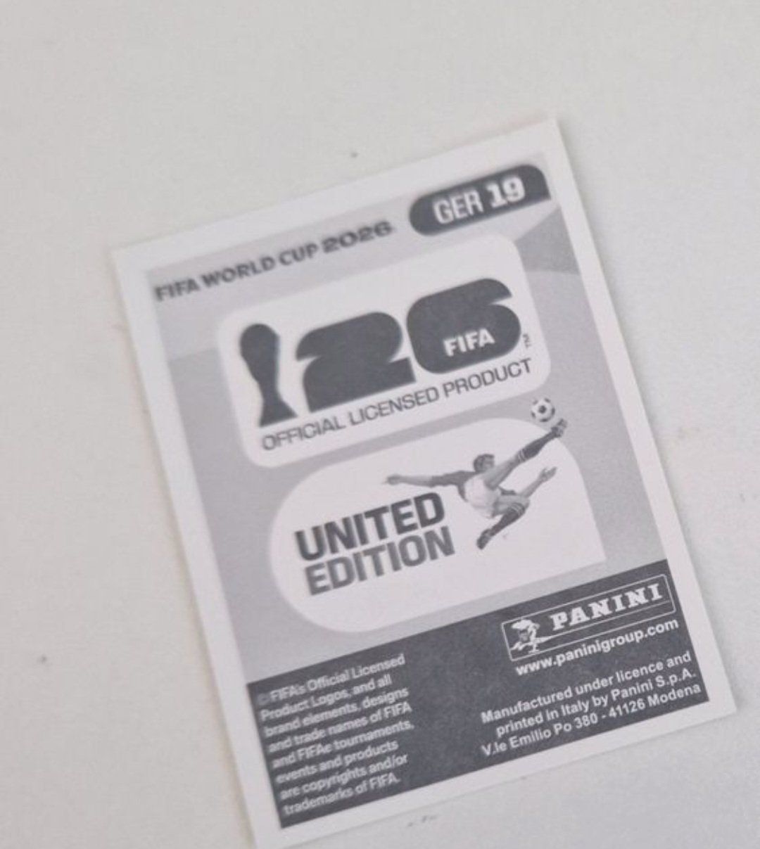 Panini Cartes à collectionner: Panini Sticker GER19 – Neuf (Voir description) à Stüsslingen par white_angel86