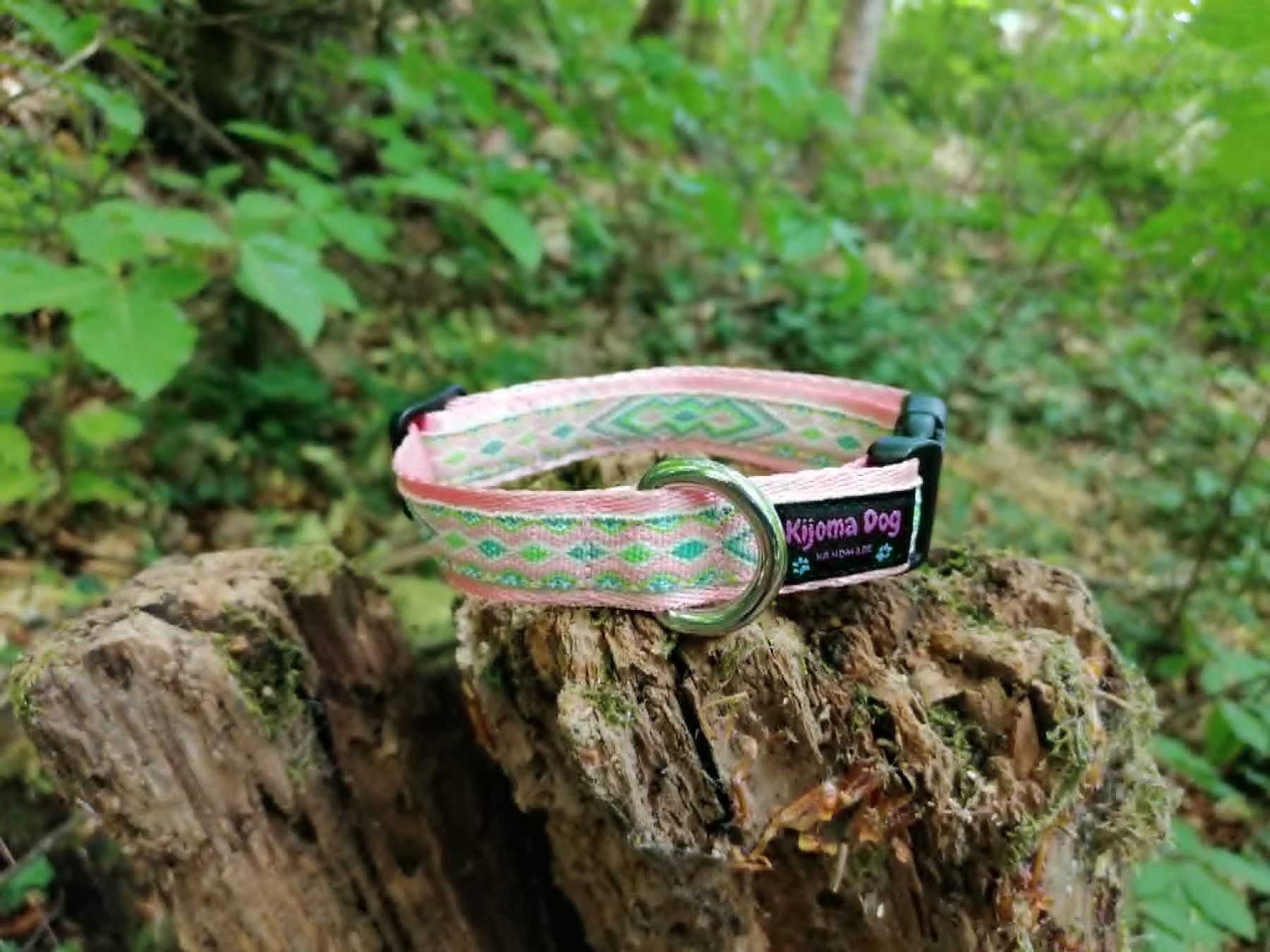 Guinzagli & Collari: Hundehalsband 2cm "Elani" handgemacht – Nuovo e nell'imballaggio originale da Grenchen venduto da KijomaDog 4