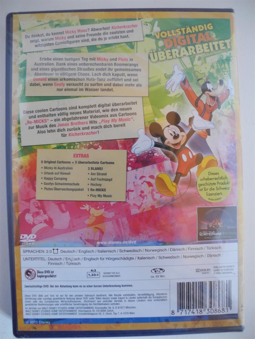 Tutti i DVDs: Disney  kicher-kracher Volume 4, Nr. 423 – Nuovo e nell'imballaggio originale da Kottwil venduto da Crazyrolf 1