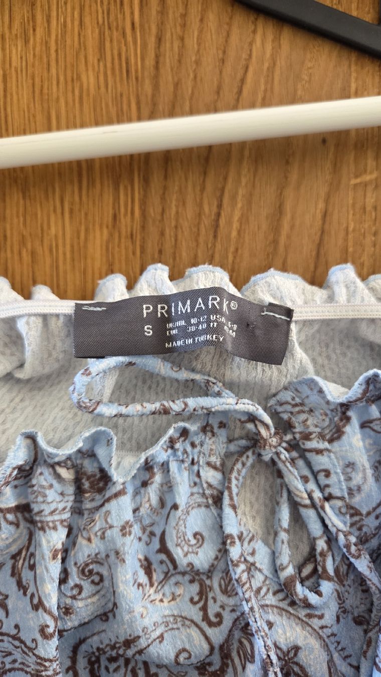 Primark Camicette: Sommerliches Crop-Top Grösse S – Nuovo (secondo la descrizione) da Courgevaux venduto da mel_v6qd 2