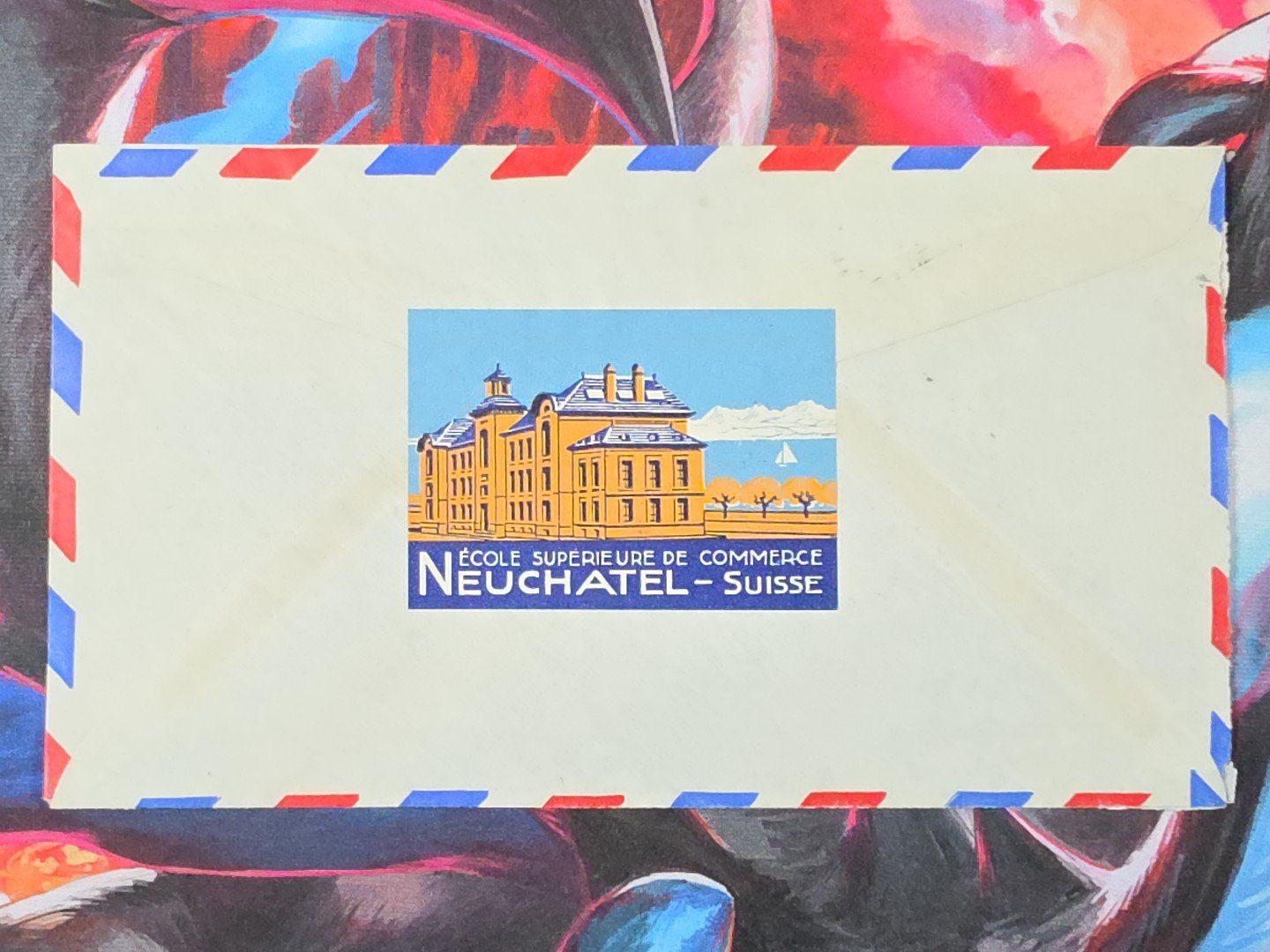 Alle Briefmarken: CL33 Enveloppe + Timbre USA 1958 – Gebraucht aus Cousset von Patrick_Collections 1