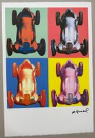 Andy Warhol: Benz Racing Cars POP ART, XX/100