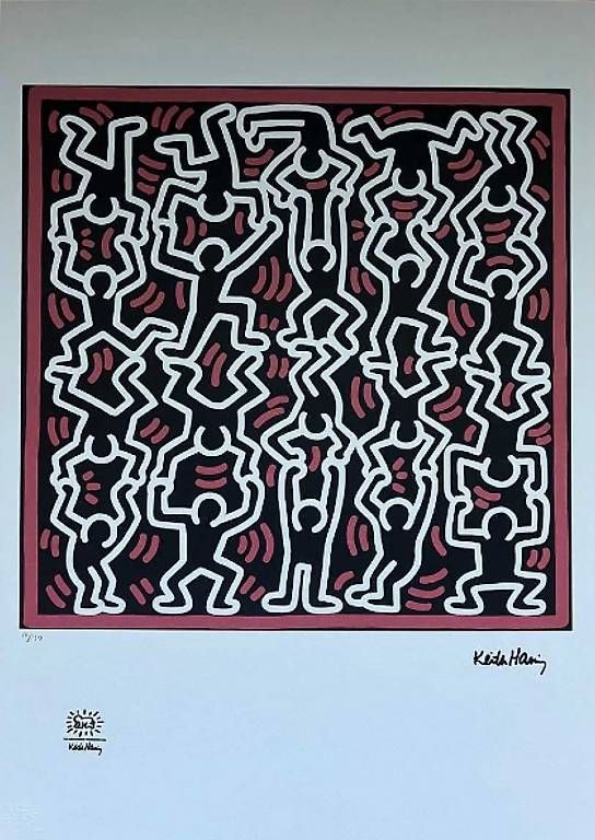 Foto & Immagini: Keith Haring Siebdruck - Untitled 16/150 – Usato da Basel venduto da dls90