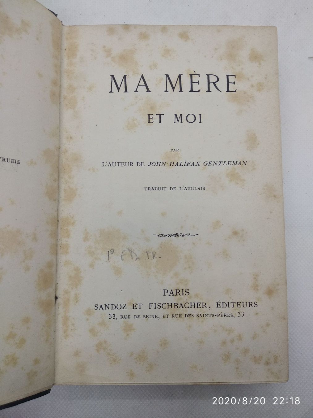 Tutti le monete: DINAH MARIA CRAIK 1874 – Usato da Goldach venduto da Gaip 3