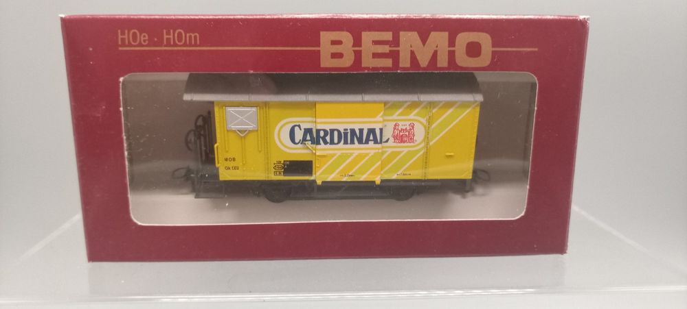 RhB -Bemo HOm - 3 wagons marchandises couverts longs | Acheter sur