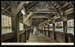 AK Luzern, Inneres der Kapellbrücke