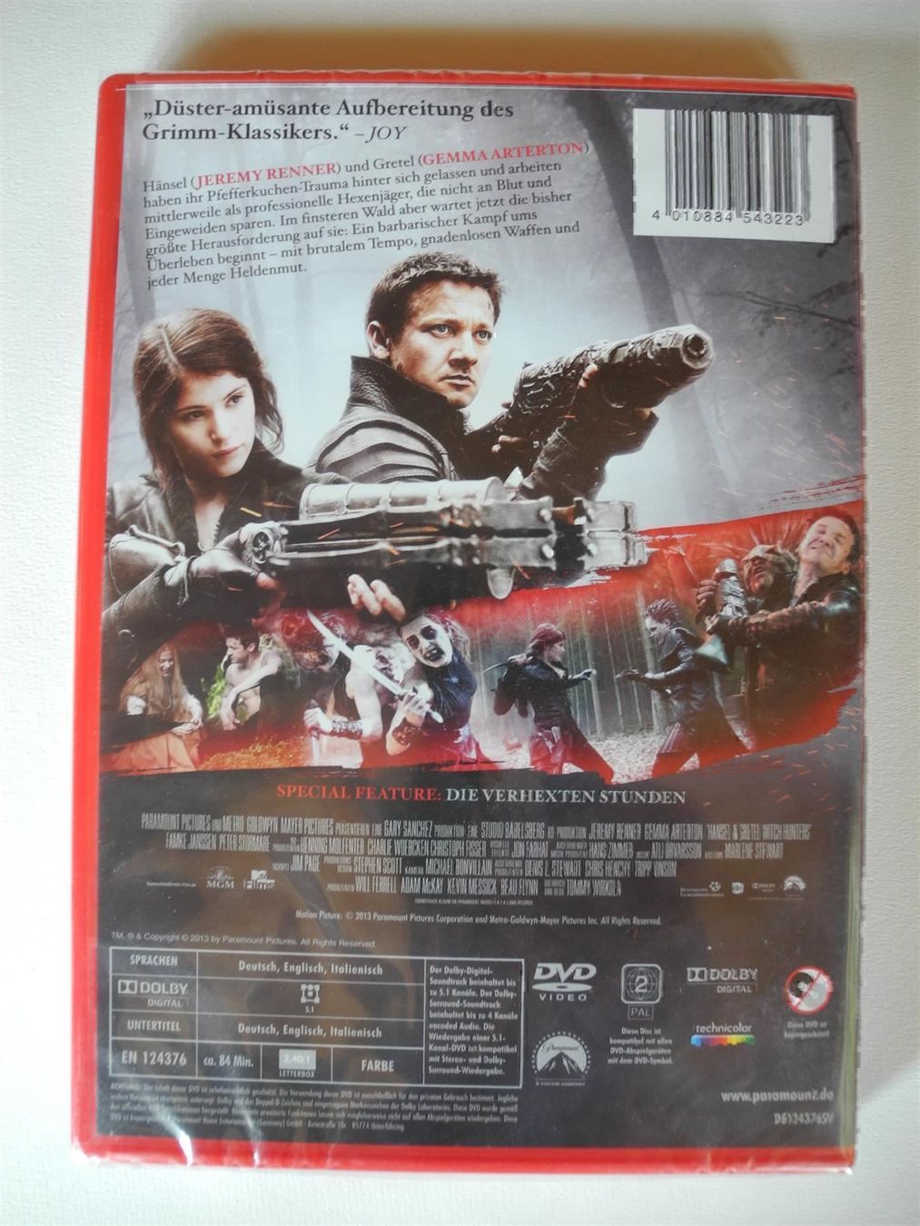 Tutti i DVDs: Hänsel & Gretel Hexenjäger, Nr. 548 – Nuovo e nell'imballaggio originale da Kottwil venduto da Crazyrolf 1