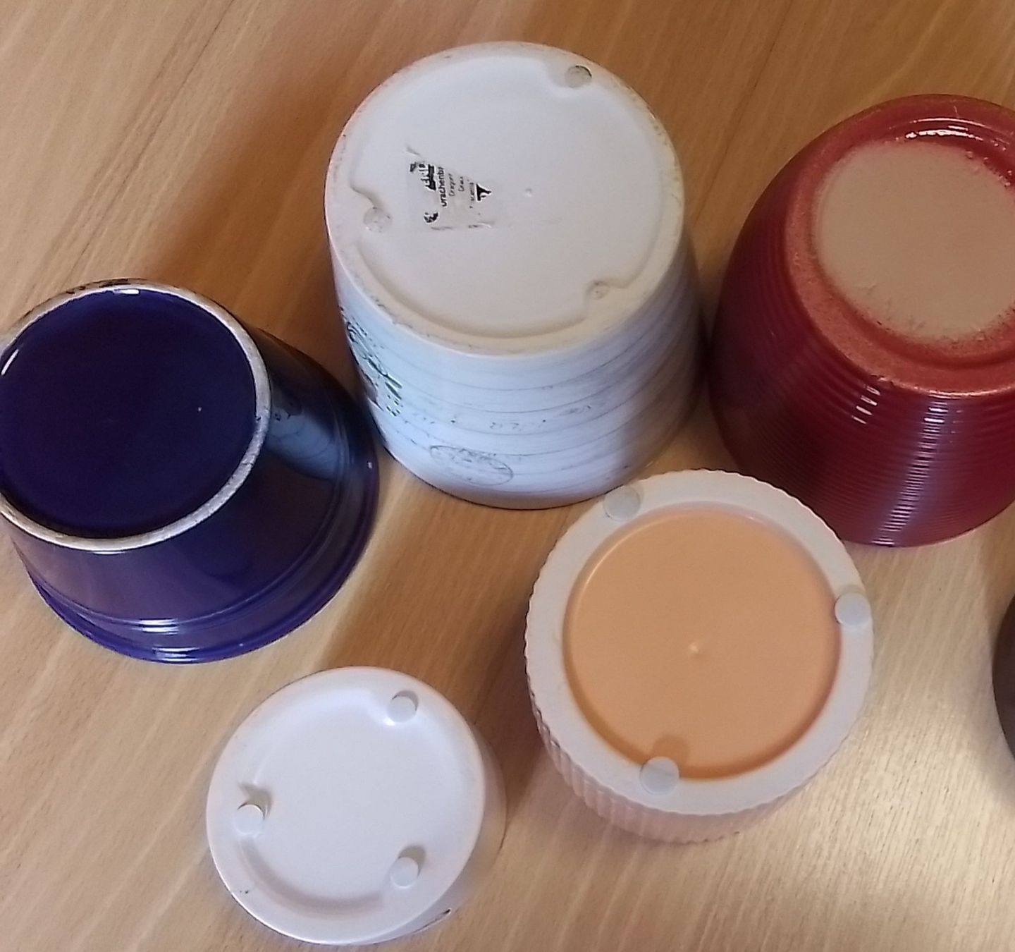 Vasi per fiori: 5x Blumentöpfe verschiedene Farben, Designs + Grössen – Usato da Zürich venduto da meinhobby 2
