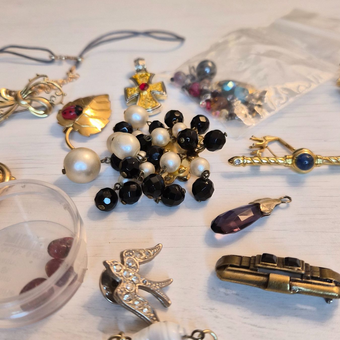 Altri gioielli: Lot Bastel und Modeschmuck - 31 – Usato da Zürich venduto da dia_65d6 2